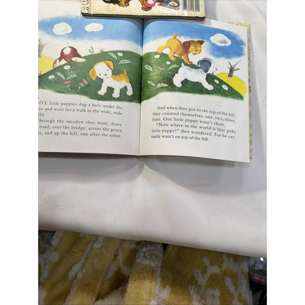 The Poky‎ Little Puppy ~ Vintage 1970 Children's Little Golden Book